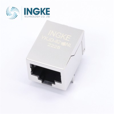 YKD-8235NL RJ45 Connector Right Angle Shielded cross HARTING 09455511102