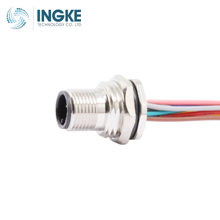  M12A-06PMMS-SF8B15 Amphenol LTW Cross ﻿﻿INGKE YKM12-M12A-06PMMS-SF8B15 M12 Circular Connector