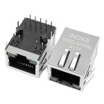 INGKE YKSD-8009NL 2.5G Base-T RJ45 Ethernet Connector with EMI Finger and LED