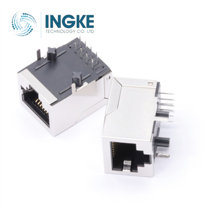 YKAD-8200NL 1x1 Tab Down 5G(5000) BASE-T RJ45 Magjack Connector