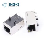 YKAU-7001BNL 5G BASE-T PoE Plus+ RJ45 Magjack Connector Long Body