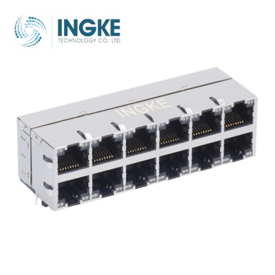 YKG-832619NL 2X6 1000Base-T RJ45 Ethernet Connector Gigabit Magnetic Jack