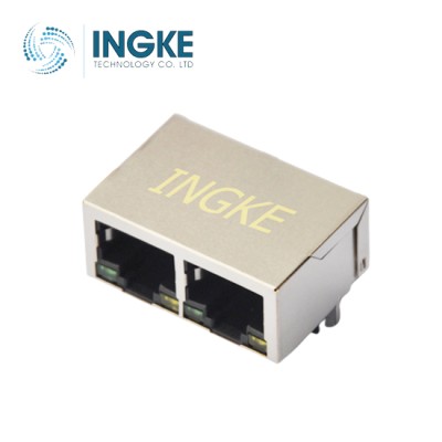 YKGD-80121NL 1x2 Ports Gigabit with LED Ganged Jacks