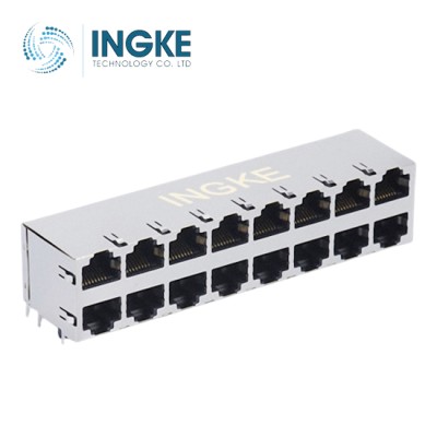 YKJ-822819NL 2X8 10/100Base-T RJ45 Ethernet Connector Magnetic Ethernet Jack